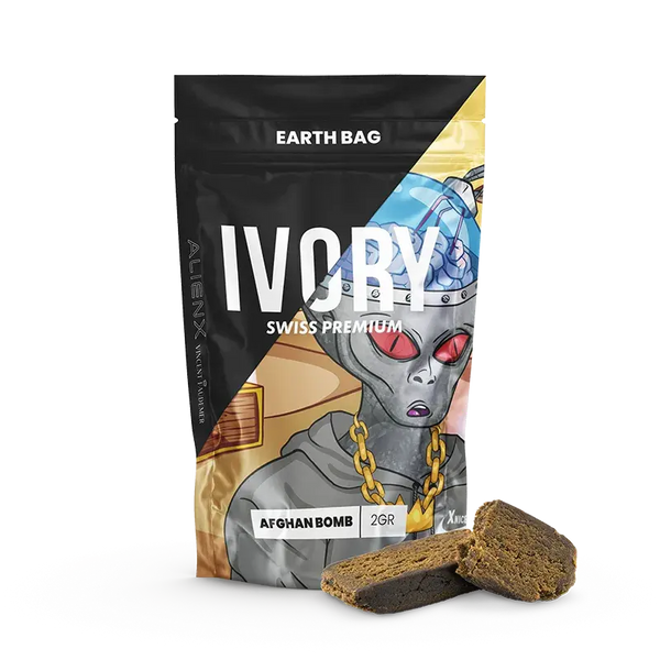 Hash CBD Ivory Swiss Afghan Bomb