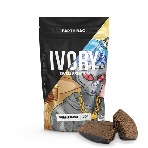 Hash CBD Ivory Swiss Purple Hash